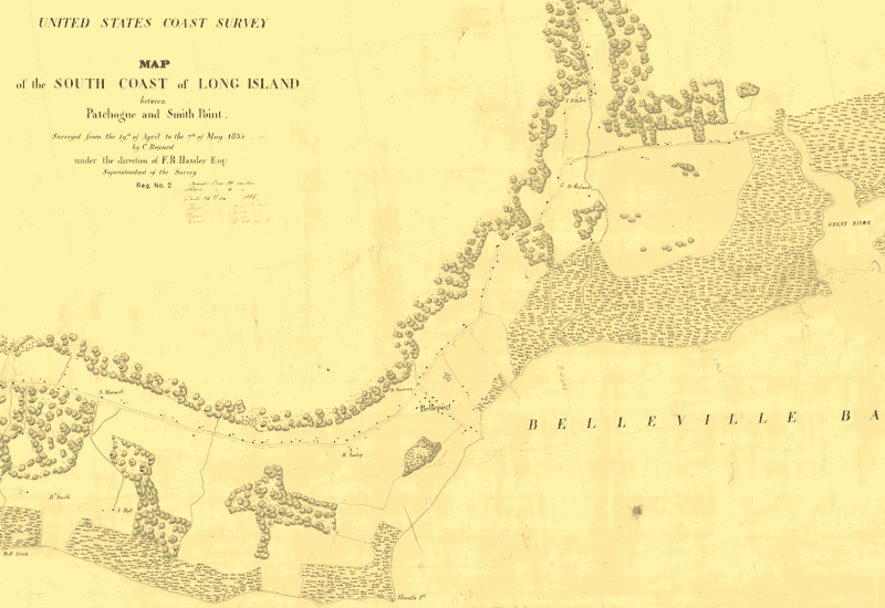 South Coast of Long Island 1, © NOAA Central Library