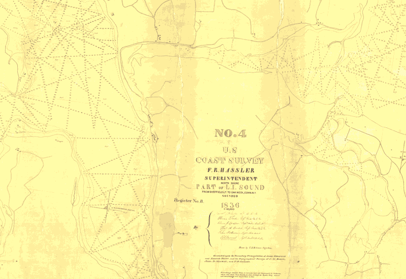 Chart of North Shore, © NOAA Central Library